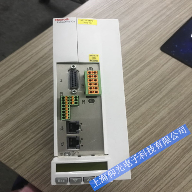 力士乐DKC系列驱动器报故障F262,F267输出短路及内部硬件故障维修