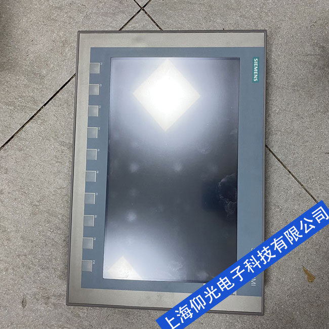 上海西门子KTP1200蓝屏花屏黑屏触摸不灵故障维修